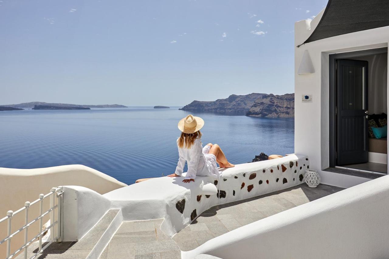 Blue Art Caves Villa Oia  Bagian luar foto