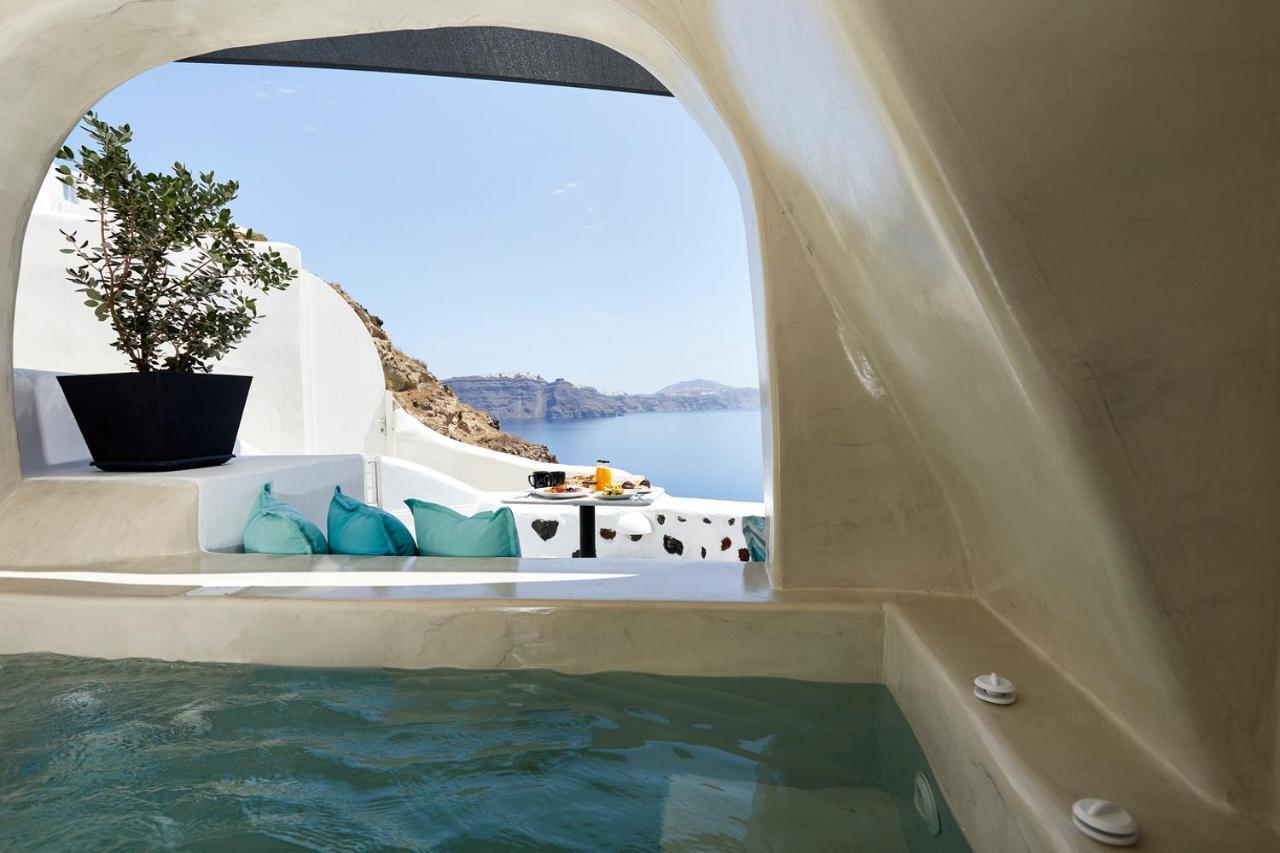 Blue Art Caves Villa Oia  Bagian luar foto