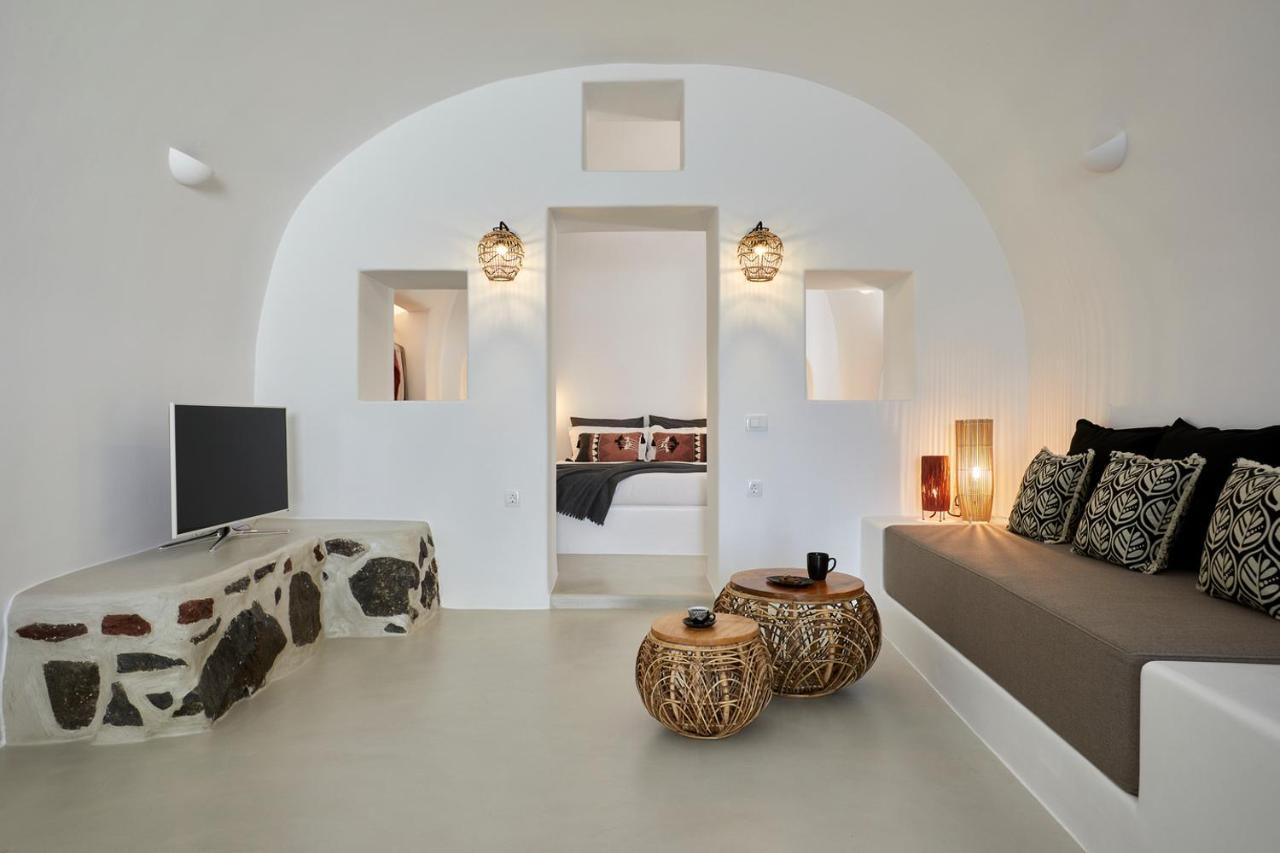 Blue Art Caves Villa Oia  Bagian luar foto