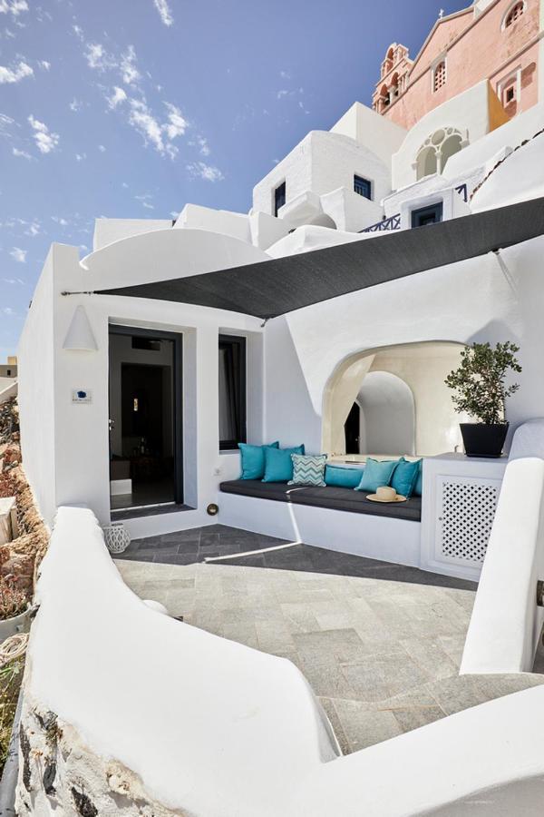 Blue Art Caves Villa Oia  Bagian luar foto