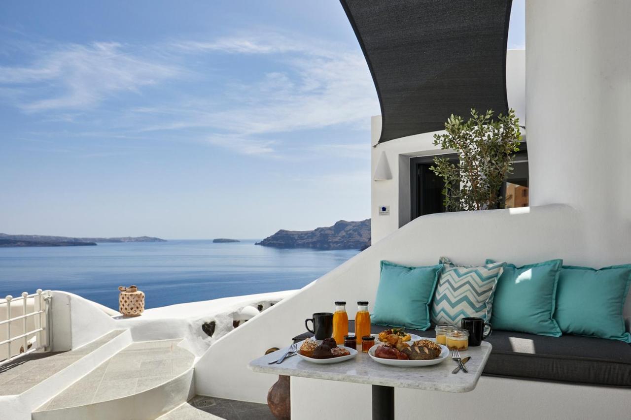 Blue Art Caves Villa Oia  Bagian luar foto