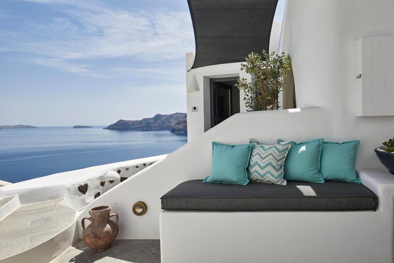 Blue Art Caves Villa Oia  Bagian luar foto
