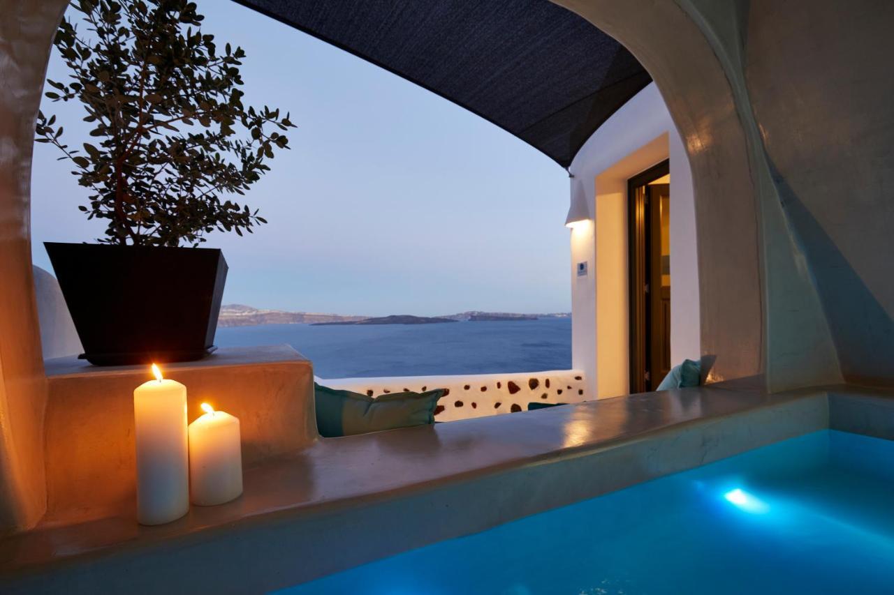Blue Art Caves Villa Oia  Bagian luar foto