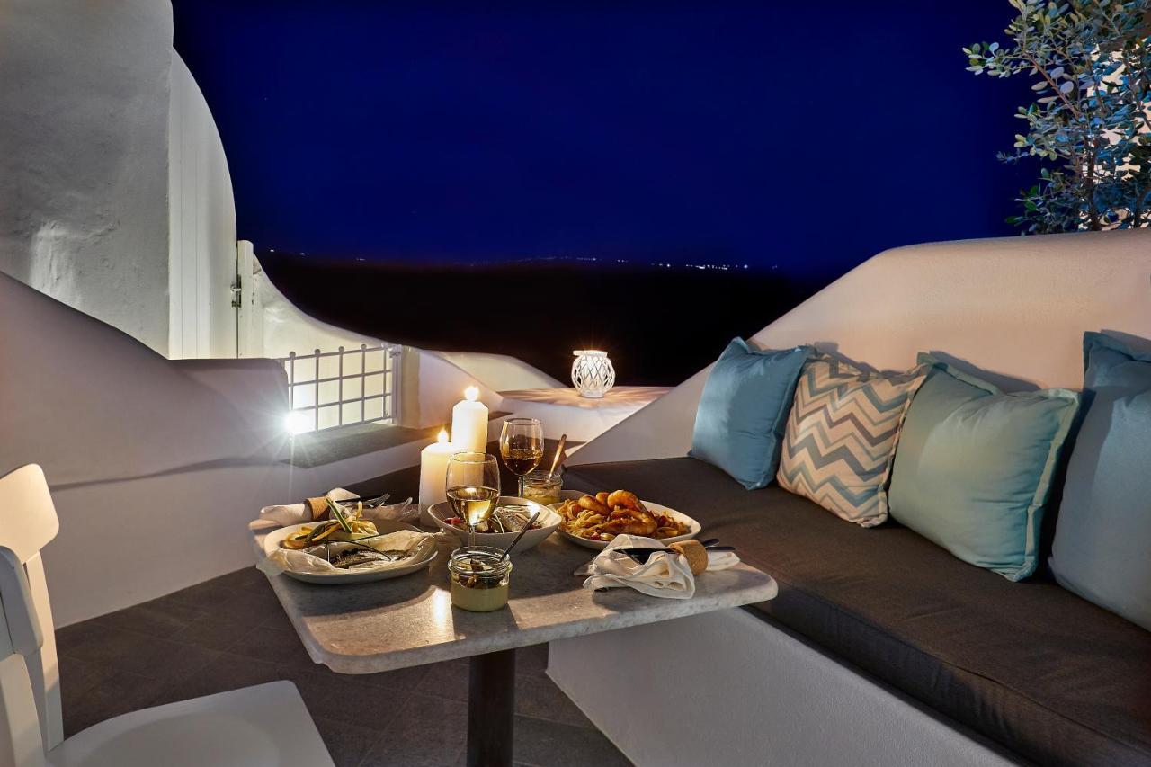 Blue Art Caves Villa Oia  Bagian luar foto